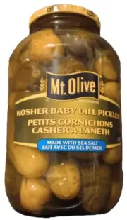 Mt Olive Kosher Baby Dill Pickles 2l