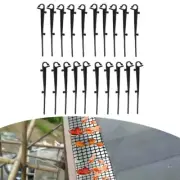 Gutter Brush Support Clips 20 Pack to Enhance Your Home's Drainage System