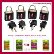 4x TSA Approved Keyed Lock PadLock Locker Locks Security Suitcase Luggage Bag