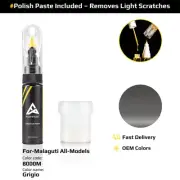 Touch Up Paint For Malaguti All Models 8000M Grigio With Polish Paste