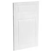 Kaboodle 450mm Provincial White Heritage Vinyl 1 Door / 1 Drawer Panel