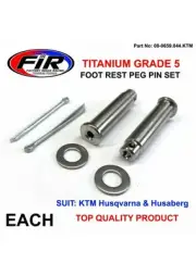 titanium cnc footpeg mounting pin clip set BETA X-TRAINER 15-18