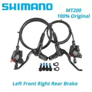 Mountain Bike Hydraulic Disc Brake Set Contains MT200 Brakes Lever Rotor