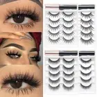 5Pair Magnetic False Eyelashes Natural Eye Lashes Extension Liquid Eyeliner Kit‡
