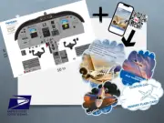 Cessna Citation CJ2+ Pilot Training Manuals + Cockpit Poster 12in x 16in