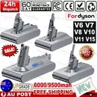 Replacement Battery for Dyson V6 V7 V8 V10 V11 V15 Animal Absolute Vacuum Fluffy