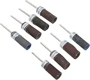 Generic 1 Set Sanding Sticks Sandpaper Rolls Wheels for Electric Grinder Polishing Accessories for DIY Projects Home Repairs Grinding Tools Grit Kit