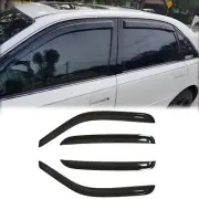 94043 Sunproof Waterproof Side Window Wind Deflector, 4pcs Protective Replace...