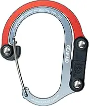 GEAR AID HEROCLIP Carabiner Gear Clip and Hook (Medium) for Camping, Backpack, Suitcases and Garage Organization