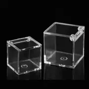 12 Pcs Small Pills Jewelry Containers Transparent Acrylic Storage Box