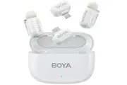 Boya Mini 13 Wireless Microphone Type-C & Lightning - White