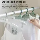 Non-slip Hanger Clothes Hanger Duty Foldable Travel Clothes Hanger for Underwear