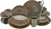 CreaTable, 22618, Shiny Series, Crockery Set, Combi Service 20 Pieces, Porcelain