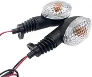 MAX COOL Motorcycle Turn Signals Lights 12V Universal Motorbike Turn Signal Indicator Blinker Light Lamp Suitable for Kawasaki Ninja 250R KLX250/S/SF Vulcan S 650