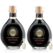 Oro Gold, Barrel Aged Balsamic Vinegar of Modena IGP with Cork Pourer, All-Natur