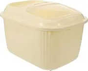 Uonlytech Rice Container Clear Lid Airtight Grain Storage Bucket for Kitchen Capacity Material Moisture Design for Rice and All Grains