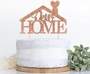 Rose Gold New Home Cake Topper | House Warming Cake Topper