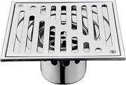 Bathroom Sink Drain Strainer, Sink Drain Strainer 5.9x2.9 Inch, Square Shower Hair Catcher