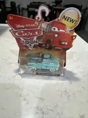 Disney Pixar CARS TOON 1:55 Die Cast Car Dr. Mater with Mask Up Brand New