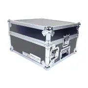 TBH Flight CASE 8U Slant Mixer 2 U Vertical Rack System with Full AC Door (TB...