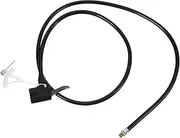 MUSISALY Bike Inflator Hose Reusable Inflator Connect Pipe for Cycling Accessories Durable Design Quick Inflation Compatible with Various Valves