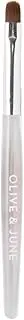Olive & June Clean Up Brush | For Neat + Flawless At-Home Manicures | Erase Stray Polish & Perfect Edges | Rounded Flexible Tip | Vegan Bristles | Reusable & Durable