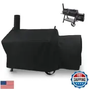 Grill Cover for Oklahoma Joe's Longhorn Offset Smoker, 70 inch Heavy Duty Wat