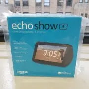 Amazon Echo Show 5 Compact Smart Display Alexa Black Brand New Sealed REDUCED