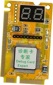 Yardenfun 1 Set Versatile Laptop Motherboard Tester Card Convenient Electronic Components Tool for Accurate and Reliable Motherboard Issue Diagnostics