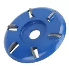 Wood Carving Disc Steel 6‑Teeth Milling Cutter Woodworking Angle Grinder Tool