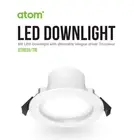 10 Pack - Atom Downlight led recessed lens 8W Tri colour 90mm AT9039/WH/TRI