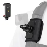 Backpack Shoulder Strap Mount for GoPro Hero 12 11 10 9 8 7 6 5 4 Session 3+ ...