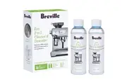 2pc Breville 120ml 2-in-1 Eco Liquid Cleaner Descaler f Coffee Machines Kettle