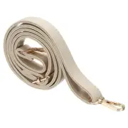 Leather Purse Strap Replacement Crossbody, Adjustable Bag Strap, Beige