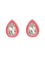 Bea Bongiasca Flower Funk 9K & Silver 1.58 ct. tw. Rock Crystal Studs