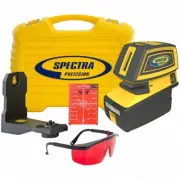 Spectra Laser LT52R Self Leveling 5 Point & Cross Line Laser Level