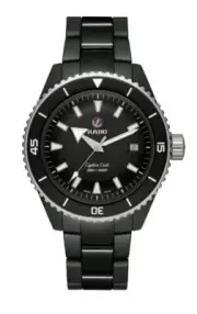 Rado Captain Cook High-Tech Ceramic Diver Black Dial Men's Watch R32129152