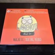 GAMENOTE Magnetic Number Tracing Board, 2 in 1 Double Sided Multicolor