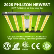 Phlizon Grow Light Full Spectrum 4500W LED Light Commercial Veg Flower All Stage