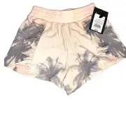 Art Class By Target Girls Size 2T Grapefruit Ruffle Palm Tree Printed Shorts