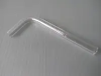 在飛比找Yahoo!奇摩拍賣優惠-L型玻璃管1支特價50元(搭配各型水煙壺尺寸)燒鍋 煙球 水