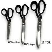 Industrial Strength PRO Fabric Scissors - 8", 10", 12" Upholstery & Tailoring