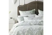 Bianca Eden Polyester Bedspread w Pillowcase Home Bedding Set Sage