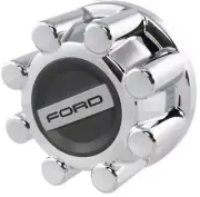 NEW OEM 17-22 Ford Super Duty Wheel Cover- Chrome Hub Center Cap REAR SRW Single