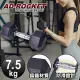 【AD-ROCKET】六角包膠啞鈴/啞鈴/重訓/健身(7.5KG)