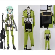 Sword Art Online ALfheim Online Sinon Asada Shino Cosplay costume