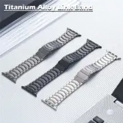 Titanium Link Band Bracelet for Apple Watch 10 9 8 7 6 SE Ultra 2 42/45/46/49mm