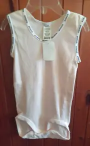 Bonds Cotton Singlesuit Vest Singlet Pink Size 1 Sleeveless