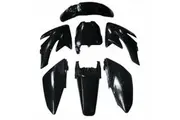 FOR ATOMIK PITPRO HONDA CRF70 125/140/150/160/200CC BLACK PLASTICS DIRT Pirt Bike
