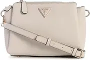 [GUESS] Noelle Tri Compartment Crossbody Bag Bone, Bone